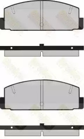 Комплект тормозных колодок (Brake ENGINEERING: PA367)