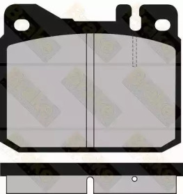 Комплект тормозных колодок (Brake ENGINEERING: PA379)