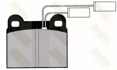 Комплект тормозных колодок (Brake ENGINEERING: PA425)