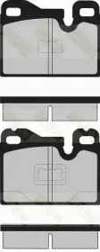 Комплект тормозных колодок (Brake ENGINEERING: PA433)