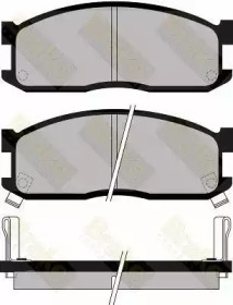 Комплект тормозных колодок (Brake ENGINEERING: PA468)