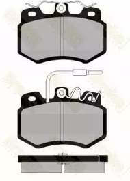 Комплект тормозных колодок (Brake ENGINEERING: PA472)