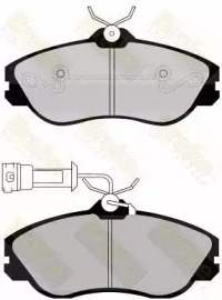 Комплект тормозных колодок (Brake ENGINEERING: PA506)