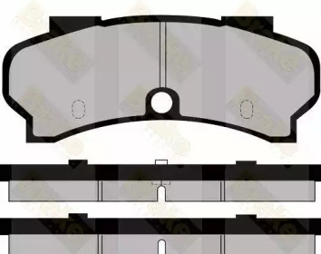 Комплект тормозных колодок (Brake ENGINEERING: PA514)