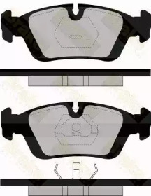 Комплект тормозных колодок (Brake ENGINEERING: PA602)