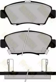 Комплект тормозных колодок (Brake ENGINEERING: PA743)