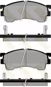 Комплект тормозных колодок (Brake ENGINEERING: PA768)