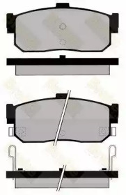 Комплект тормозных колодок (Brake ENGINEERING: PA799)