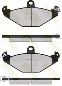 Комплект тормозных колодок (Brake ENGINEERING: PA814)