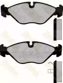 Комплект тормозных колодок (Brake ENGINEERING: PA818)