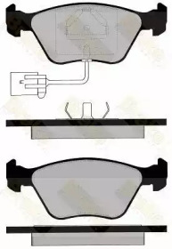 Комплект тормозных колодок (Brake ENGINEERING: PA946)