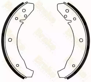 Комлект тормозных накладок (Brake ENGINEERING: SH1025)