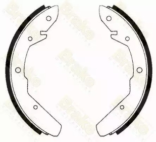 Комлект тормозных накладок (Brake ENGINEERING: SH1149)