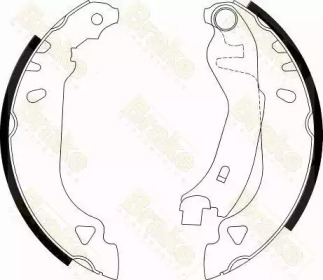 Комлект тормозных накладок (Brake ENGINEERING: SH1269)