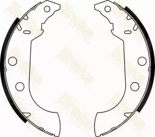 Комлект тормозных накладок (Brake ENGINEERING: SH1272)