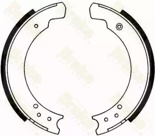 Комлект тормозных накладок (Brake ENGINEERING: SH2075)