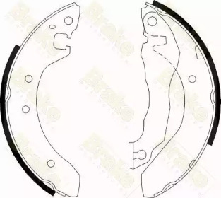 Комлект тормозных накладок (Brake ENGINEERING: SH2176)