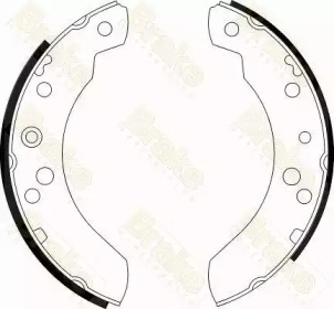 Комлект тормозных накладок (Brake ENGINEERING: SH2224)