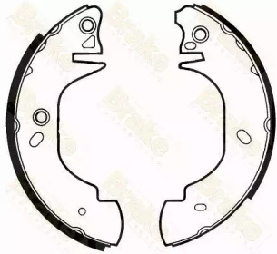 Комлект тормозных накладок (Brake ENGINEERING: SH2311)