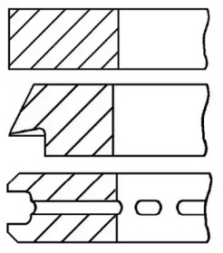 Комплект колец (GOETZE ENGINE: 08-786100-00)