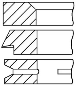 Комплект колец (GOETZE ENGINE: 08-333300-00)