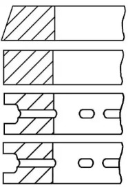 Комплект колец (GOETZE ENGINE: 08-529907-00)