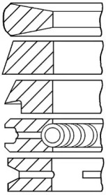 Комплект колец (GOETZE ENGINE: 08-174300-10)