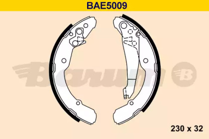 Комлект тормозных накладок (BARUM: BAE5009)