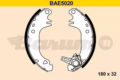 Комлект тормозных накладок (BARUM: BAE5020)