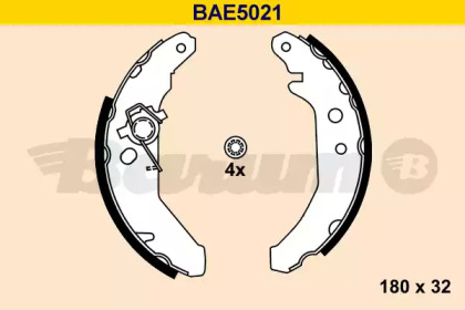 Комлект тормозных накладок (BARUM: BAE5021)