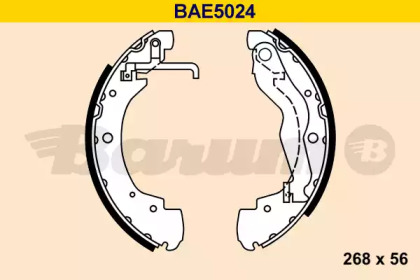 Комлект тормозных накладок (BARUM: BAE5024)