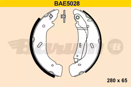 Комлект тормозных накладок (BARUM: BAE5028)