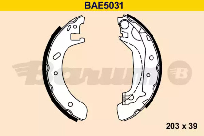 Комлект тормозных накладок (BARUM: BAE5031)