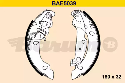 Комлект тормозных накладок (BARUM: BAE5039)