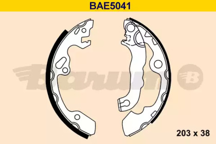 Комлект тормозных накладок (BARUM: BAE5041)