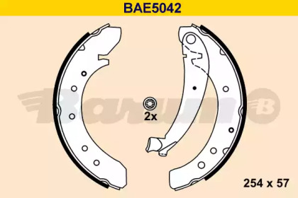 Комлект тормозных накладок (BARUM: BAE5042)