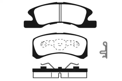 Комплект тормозных колодок (RAICAM: RA.1078.0)
