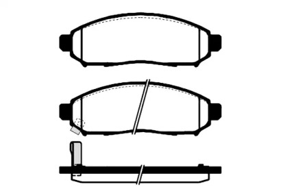 Комплект тормозных колодок (RAICAM: RA.1149.1)