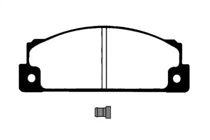 Комплект тормозных колодок (RAICAM: RA.0217.0)