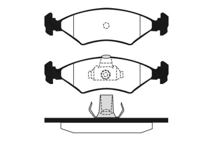 Комплект тормозных колодок (RAICAM: RA.0219.4)