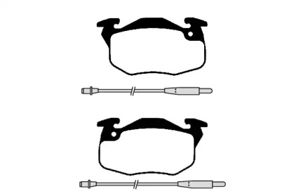 Комплект тормозных колодок (RAICAM: RA.0285.1)