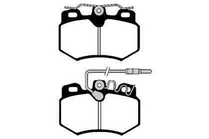 Комплект тормозных колодок (RAICAM: RA.0296.0)
