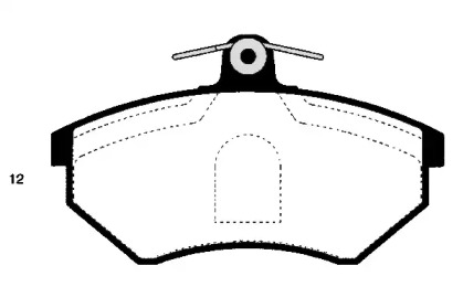 Комплект тормозных колодок (RAICAM: RA.0310.2)