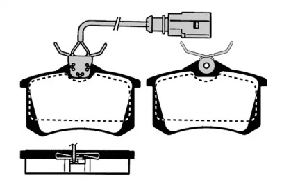 Комплект тормозных колодок (RAICAM: RA.0348.2)