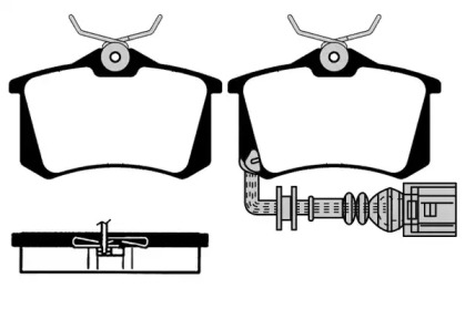 Комплект тормозных колодок (RAICAM: RA.0348.3)