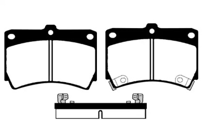 Комплект тормозных колодок (RAICAM: RA.0473.0)