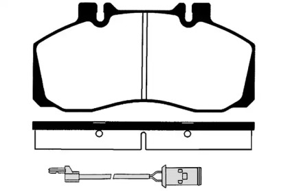 Комплект тормозных колодок (RAICAM: RA.0485.1)