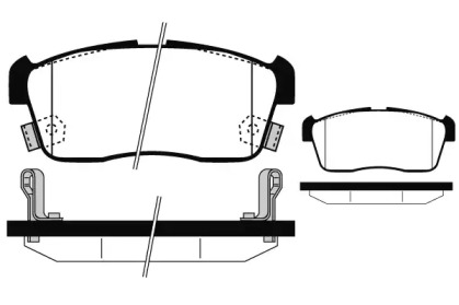 Комплект тормозных колодок (RAICAM: RA.0506.1)