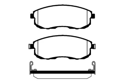 Комплект тормозных колодок (RAICAM: RA.0516.0)