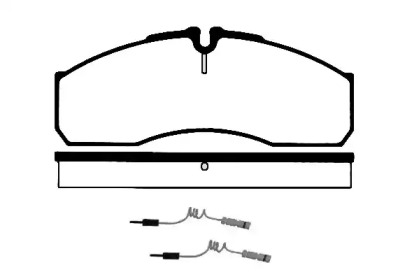 Комплект тормозных колодок (RAICAM: RA.0530.4)